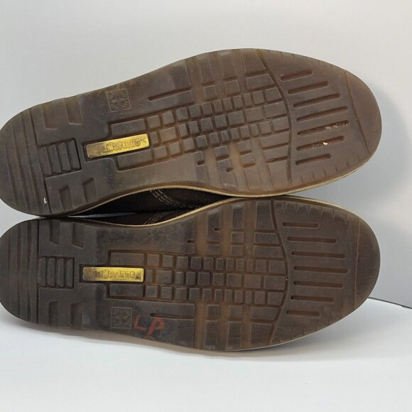 Dr Martens Shoes Mens Size 9 US Brown Suede Leather Lace Up Round Toe
